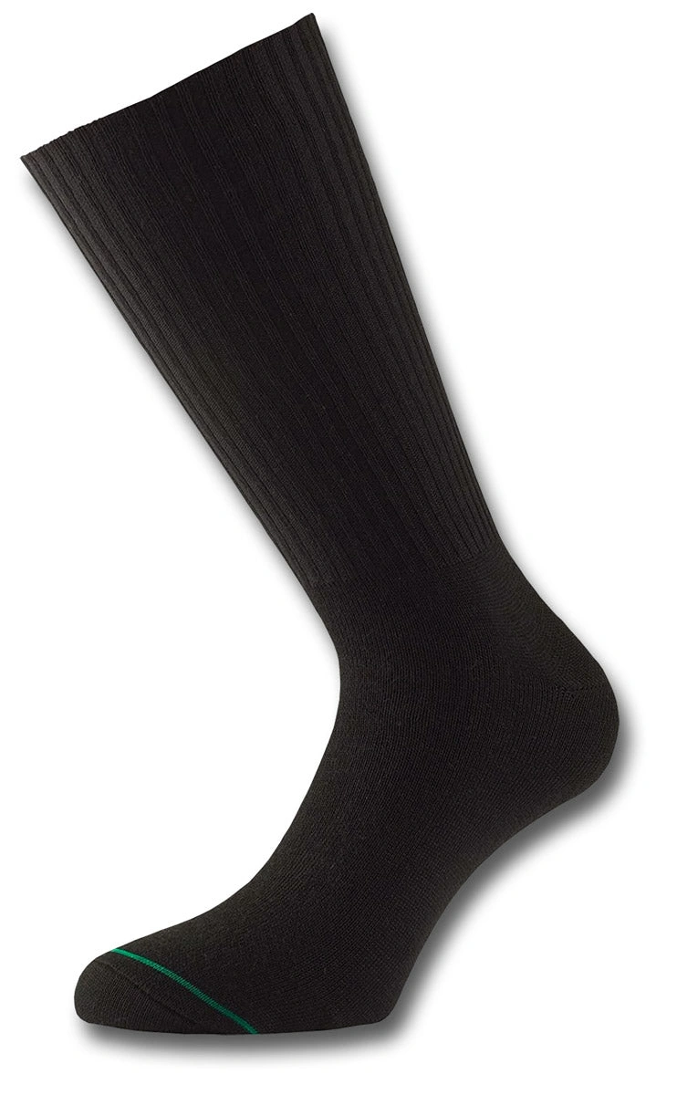 Tarnsfraß-Socken: 1000 Meilen Robustheit – Schwarz für den unerbittlichen Einsatz.